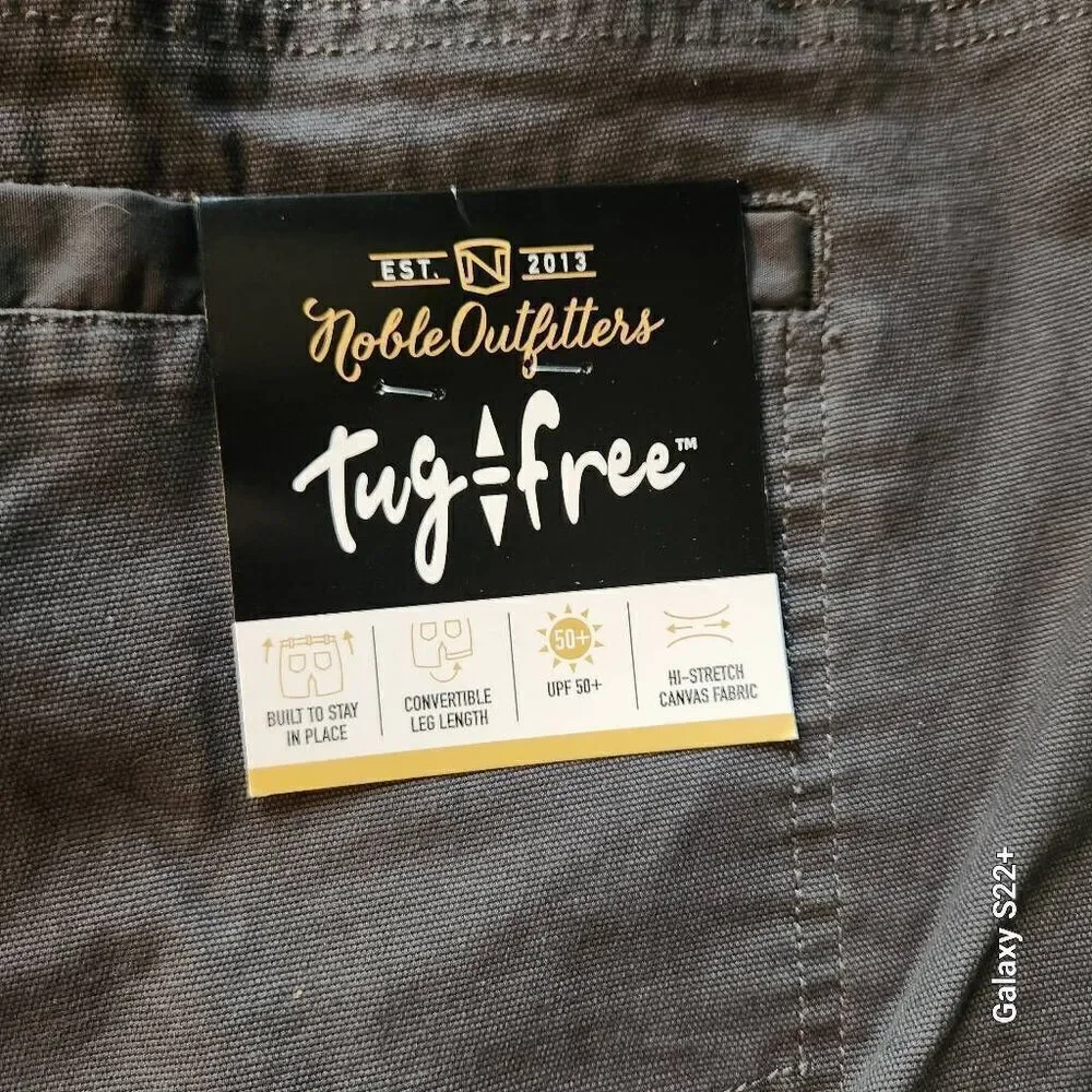 P28  Noble Outfiters tug free shorts, NWT